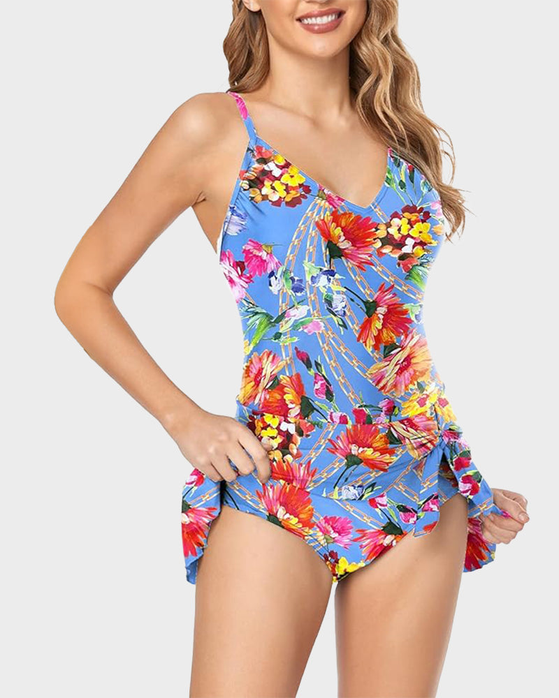 Maclair & Co. - Women's Tummy Control Slim Fit One Piece Swimsuit