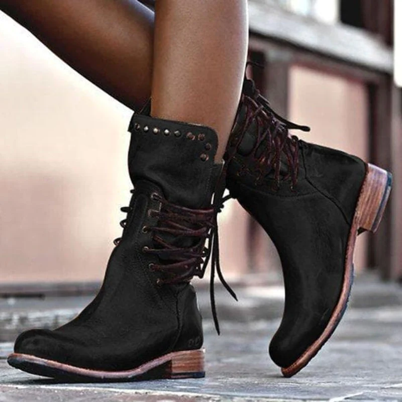 Juriz – Elegant Boots with Stability Heel