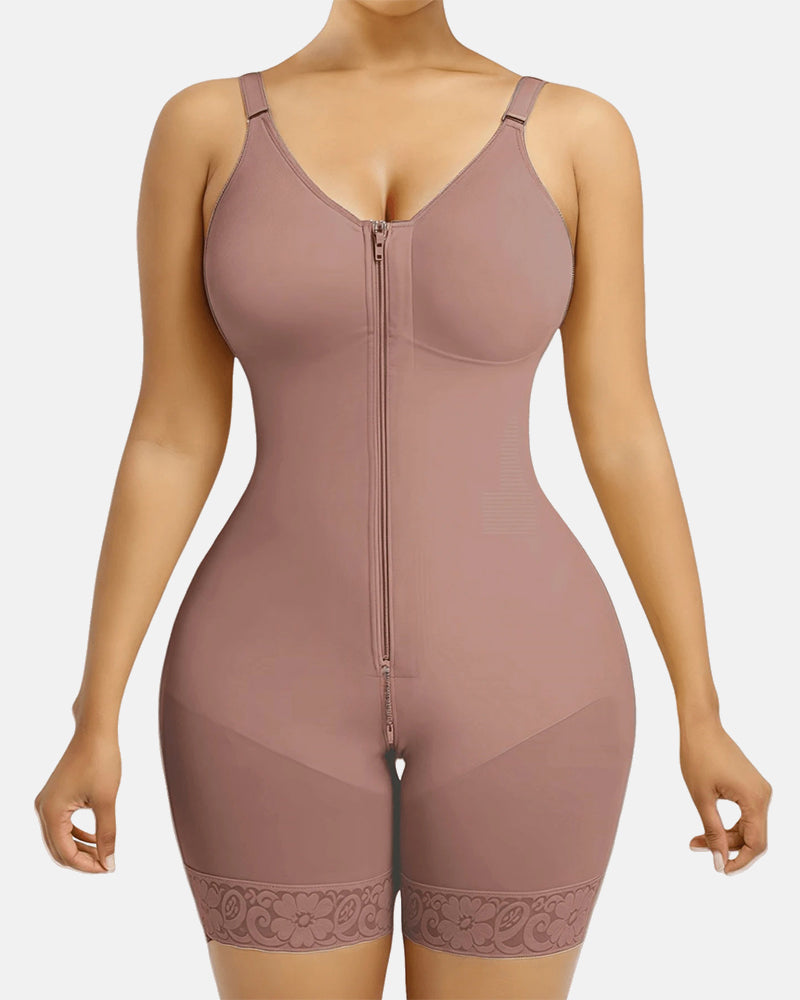 Colombian Tummy Control Postpartum Full Body Faja – Medical-Grade