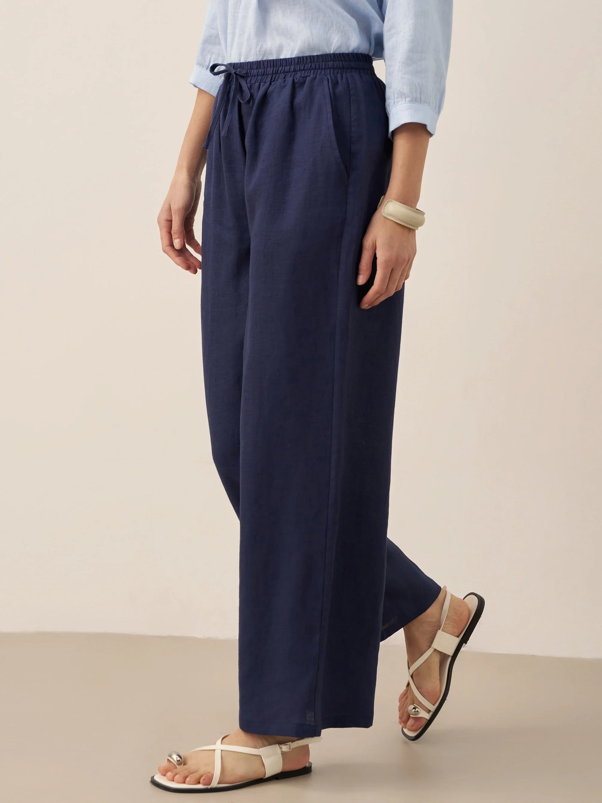 100% Linen Classic Pants LYON