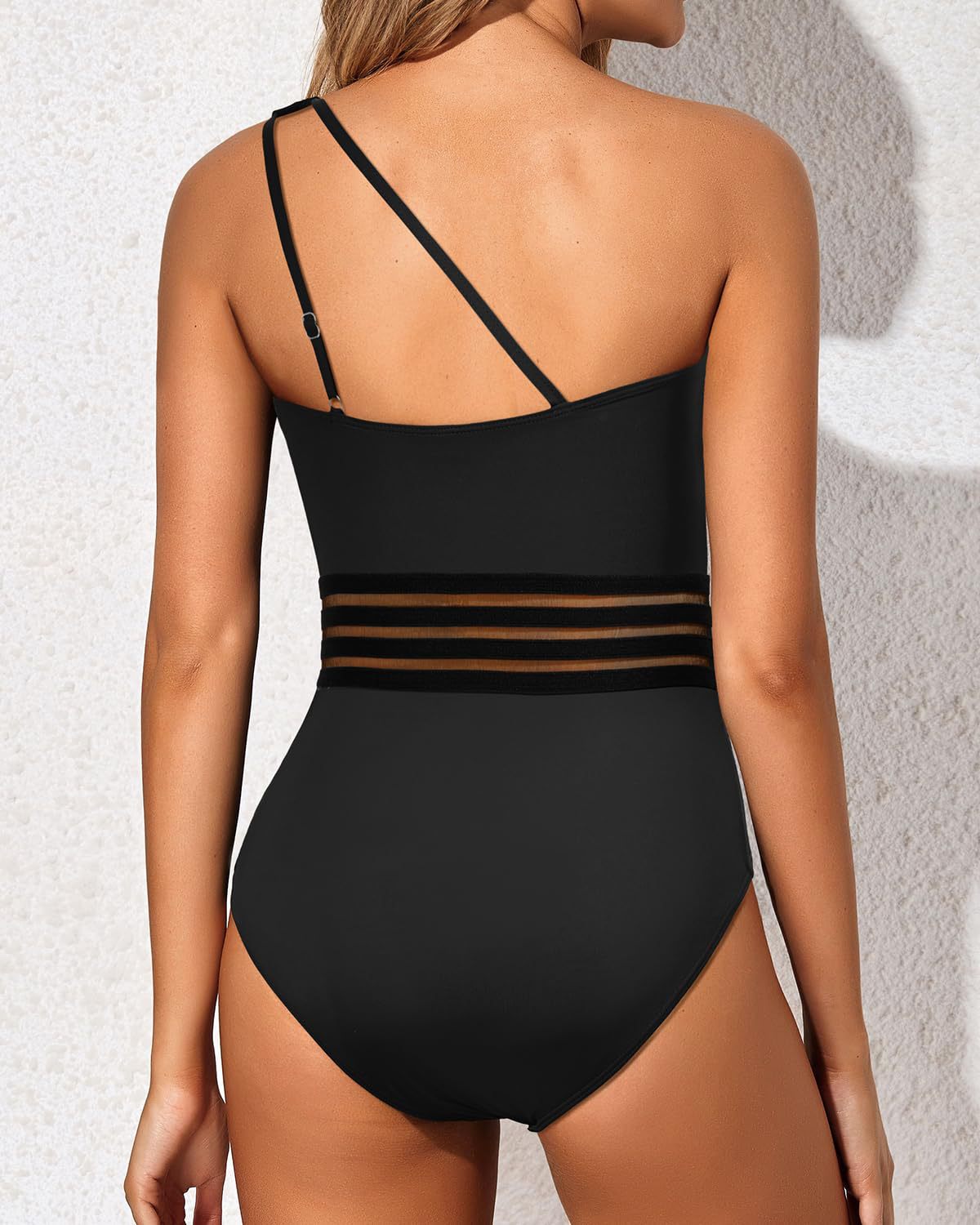 Maclair & Co. - One Shoulder One Piece Swimsuit for Women Tummy Control Bathing Suits