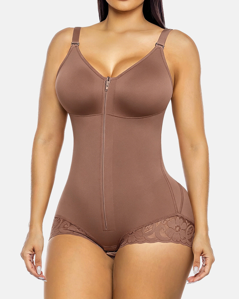 Overbust Fajas Colombianas Shapewear for Women Tummy Control Brief Shaper for Summer Shorts and Skirts