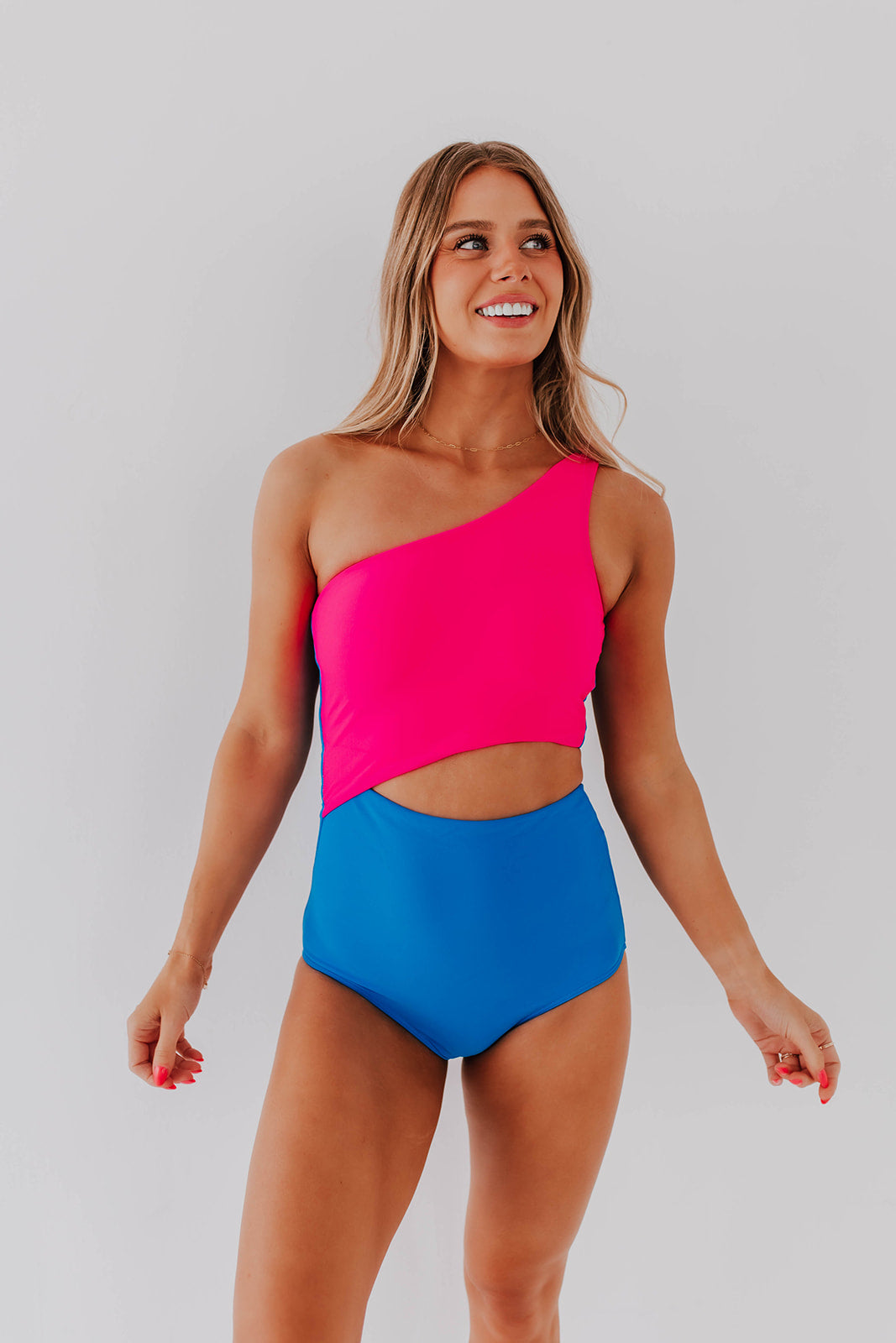Maclair & Co. - Green Terry Floral Cut Out One Piece In Fondant