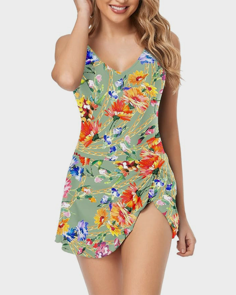 Maclair & Co. - Women's Tummy Control Slim Fit One Piece Swimsuit