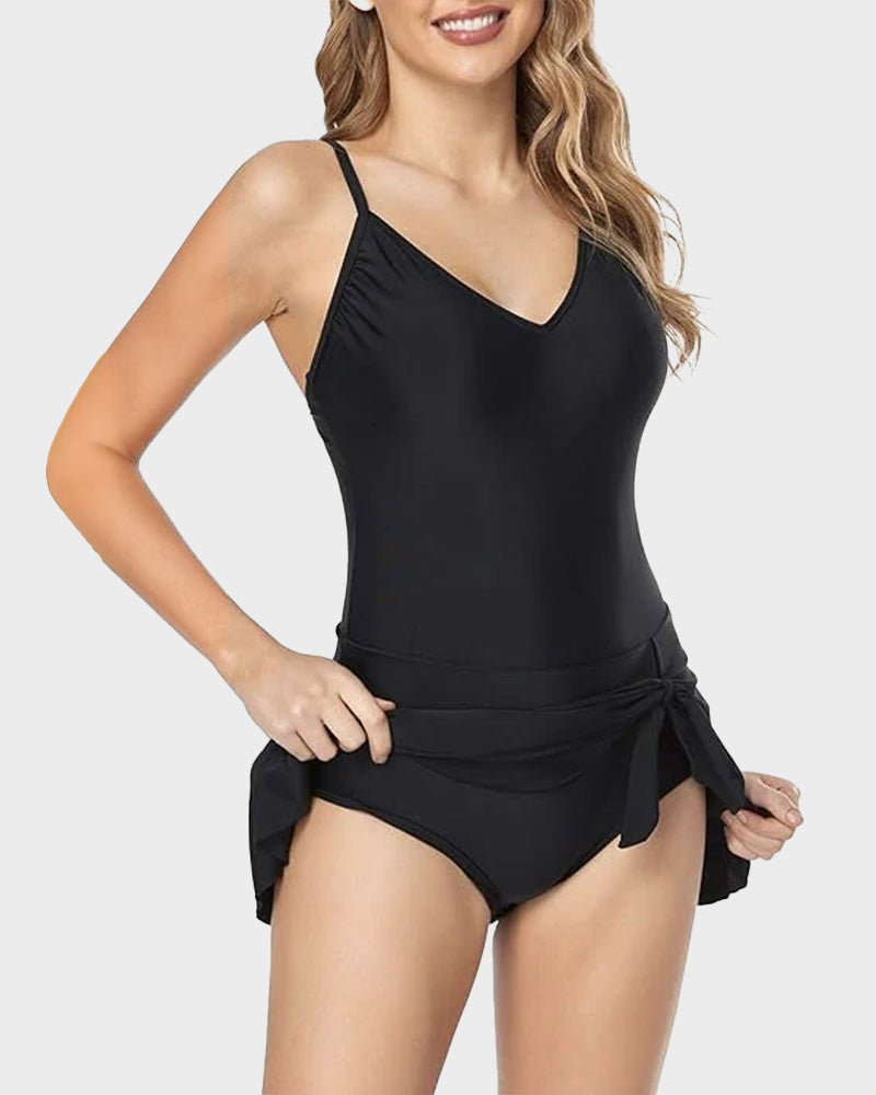 Maclair & Co. - Women's Tummy Control Slim Fit One Piece Swimsuit