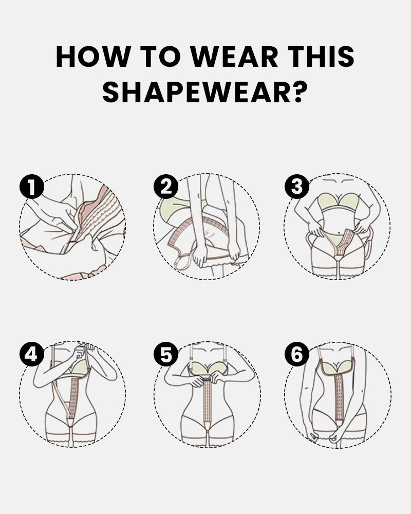 Post Surgery Tummy Tuck Compression Garment