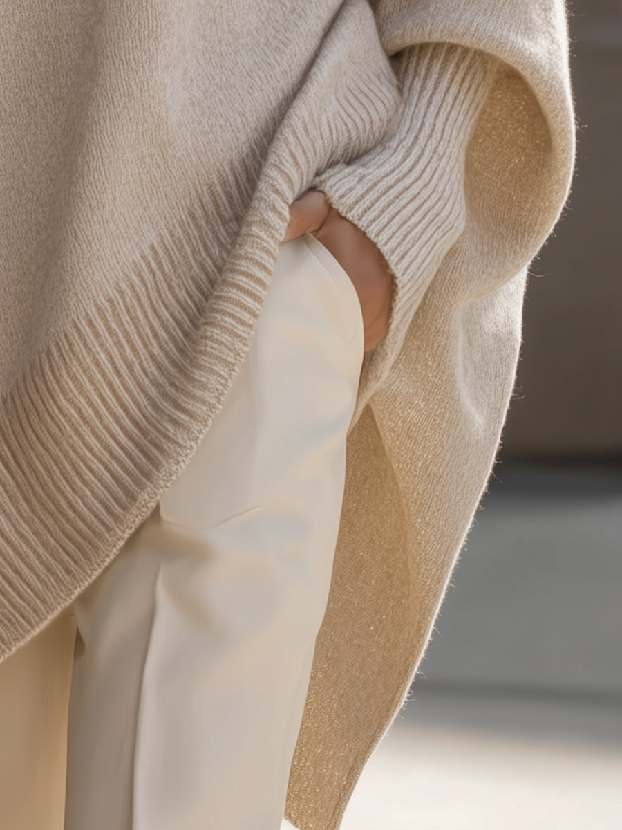 Wanwen | Sophisticated Wool Blend Sweater Sophi