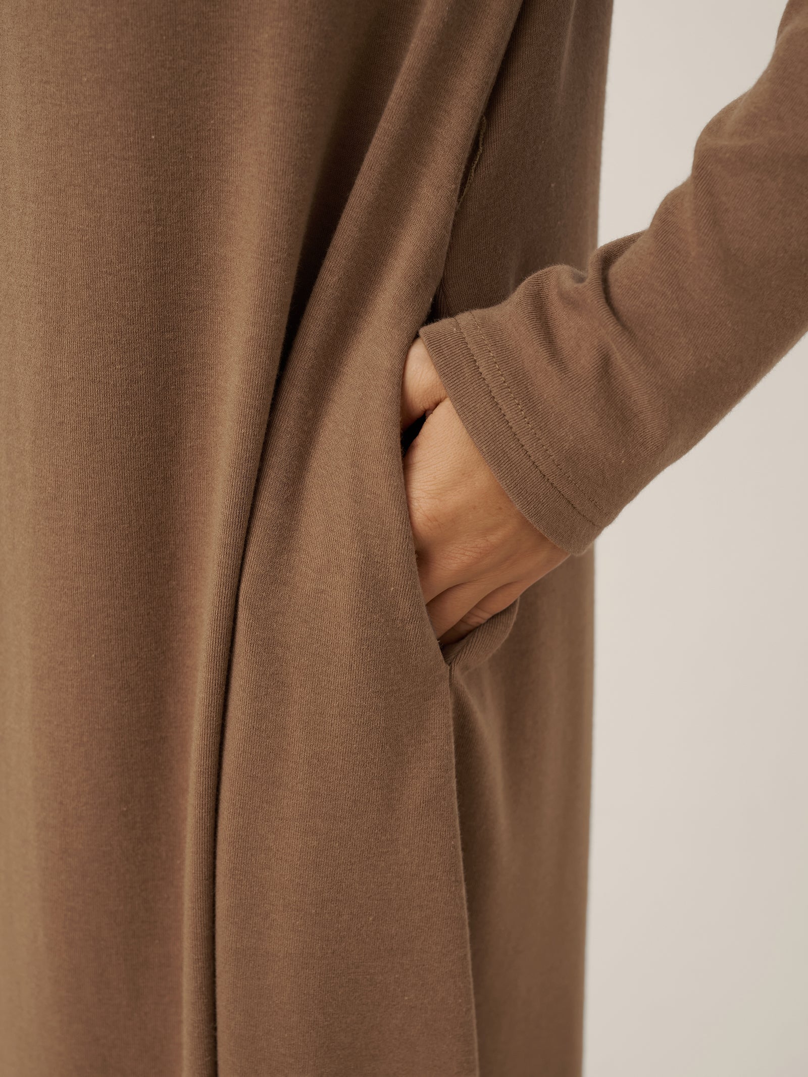 Lenzing Tencel Modal® A-Line Curved Hem Stretch Maxi Dress KAYLA