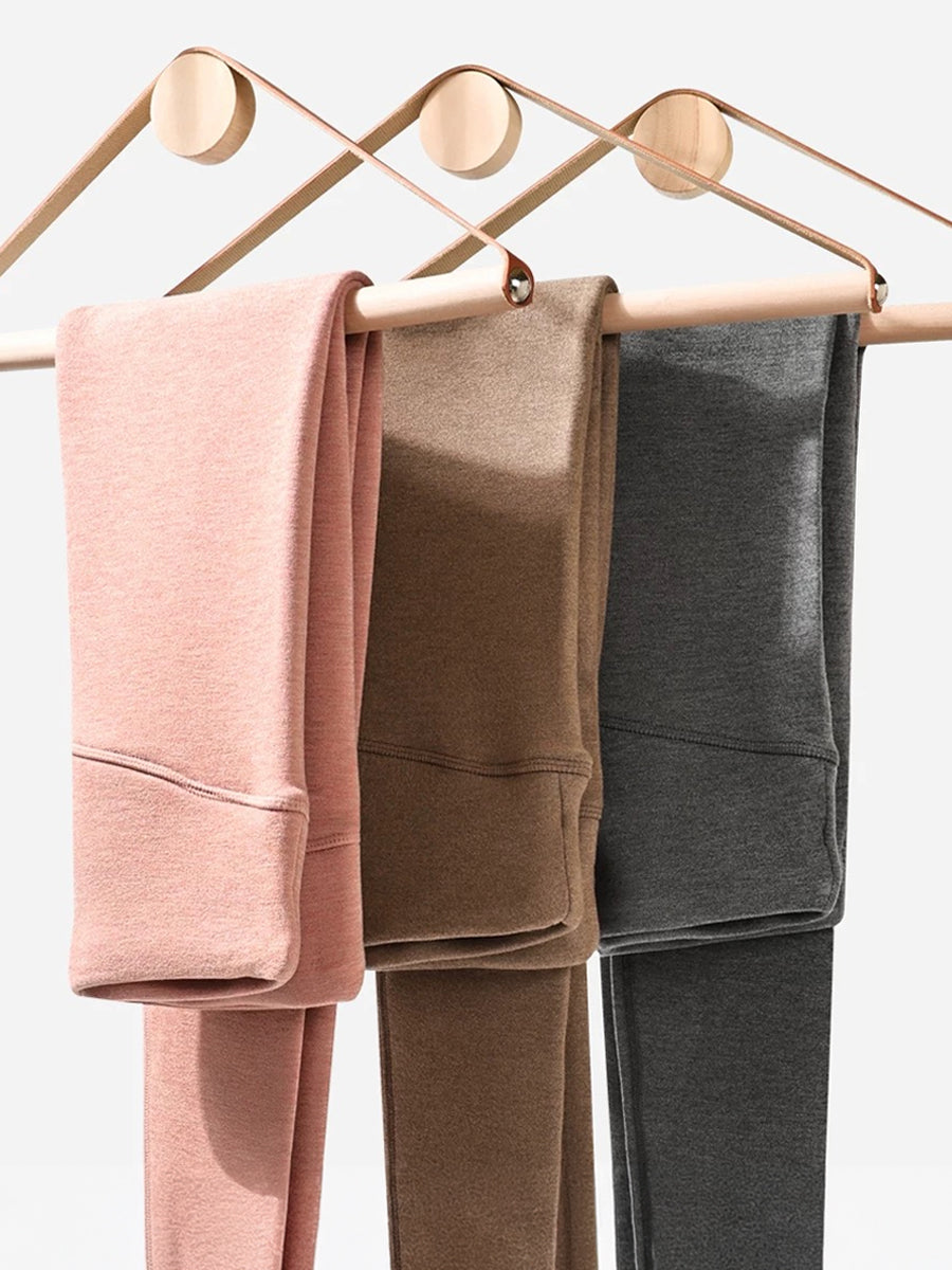 Cashmere & Silk Blend Invisible Thermal Leggings