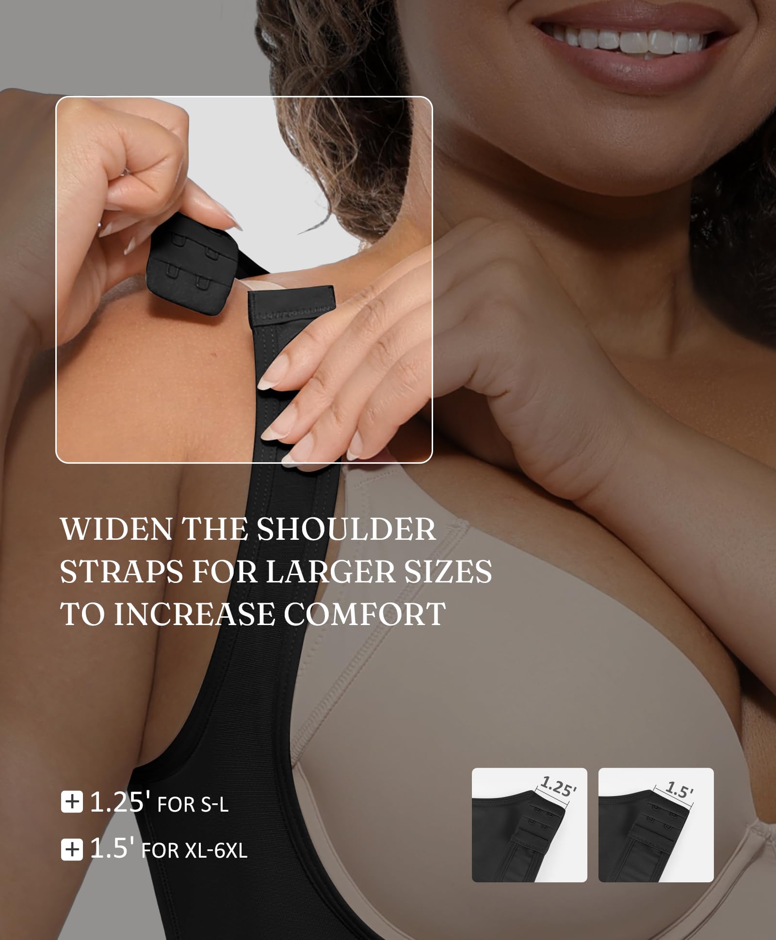 Tummy Control Postpartum Faja Body Shaper with Zipper Crotch
