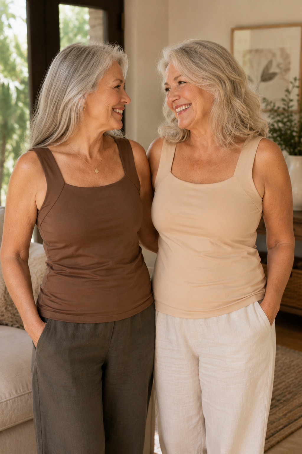 Roxanne | Built In Comfort Bra Tanktop