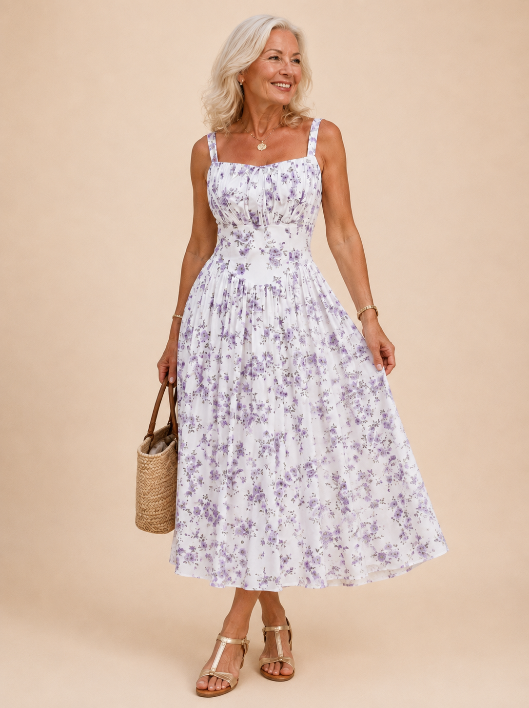 CLAIRE™ | Robe d'été élégante à fleurs