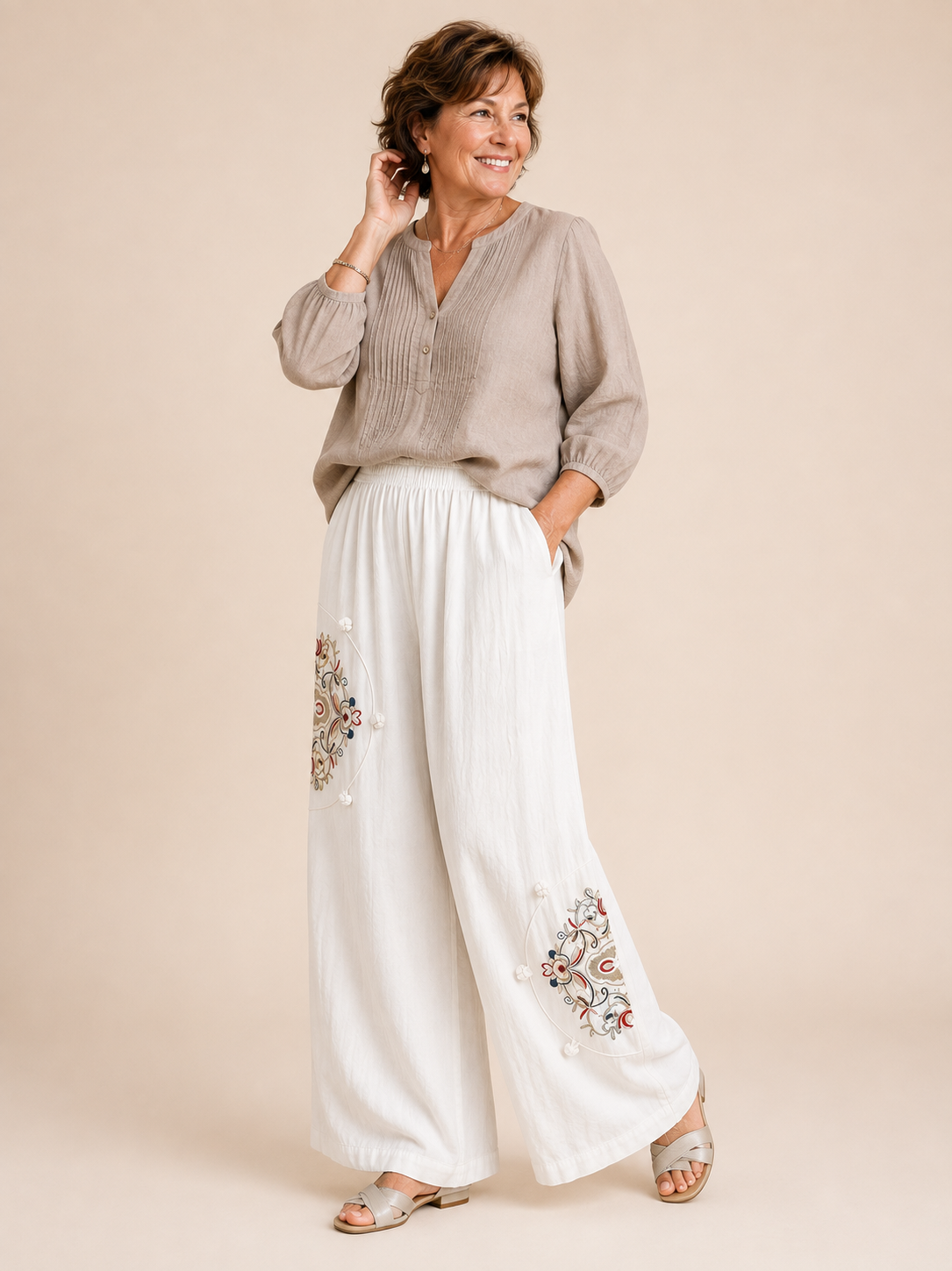 Willow Cotton Linen Pants