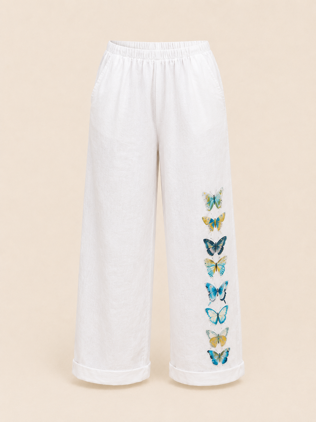 Casual Loose Butterfly Casual Pants