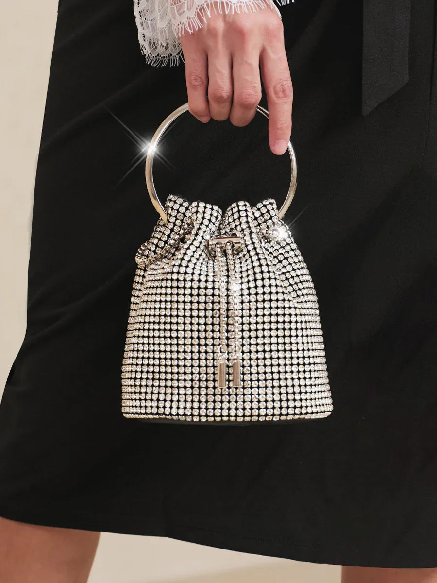 Rhinestone Ketting Clutch