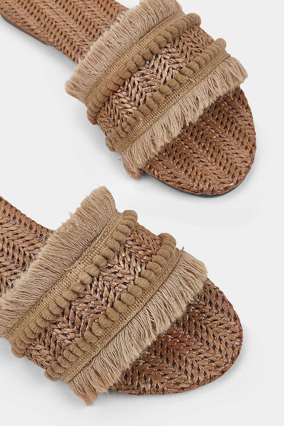 Fringe Slippers