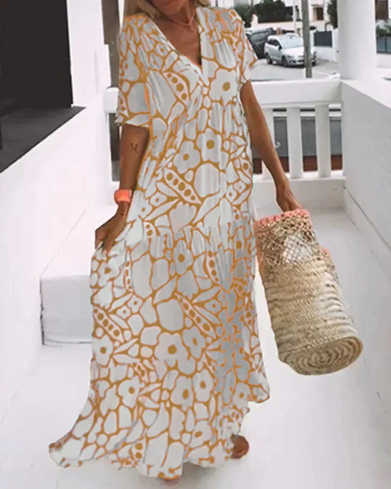 Christina | Lightweight V-Neck Summer Dress