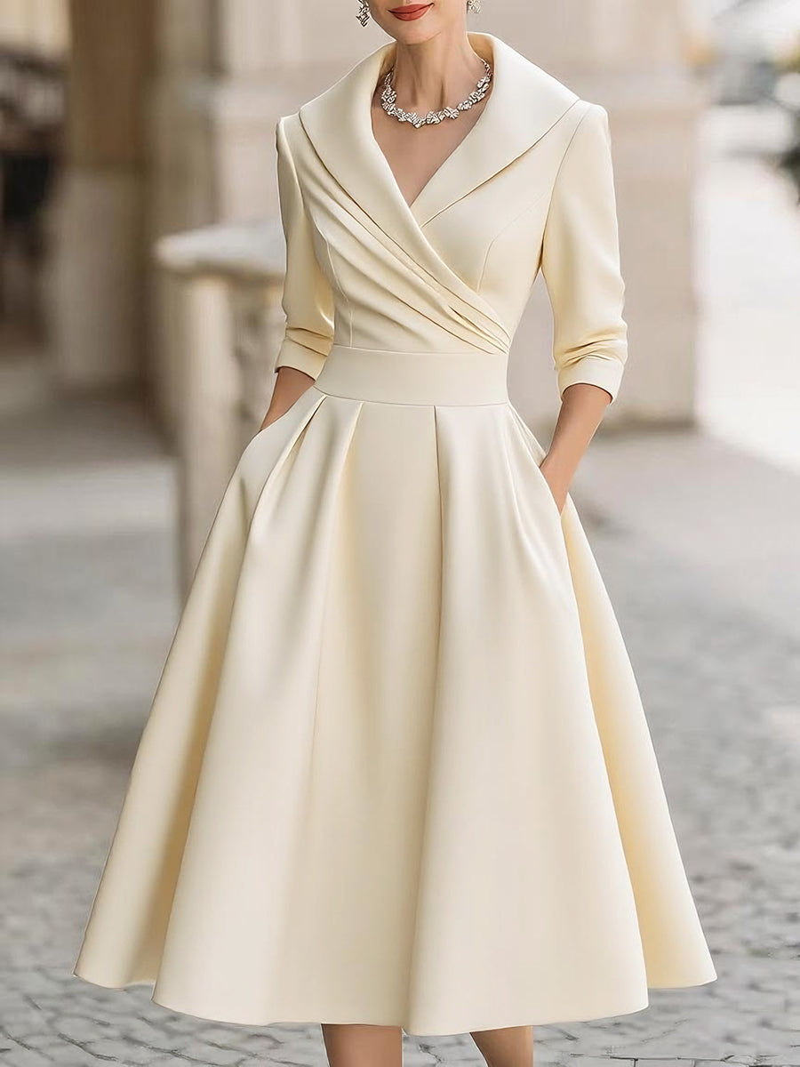 May | Timeless Elegant Midi Dress
