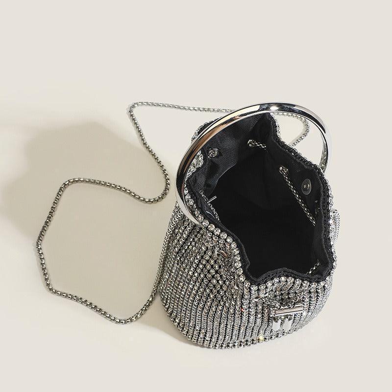Rhinestone Ketting Clutch