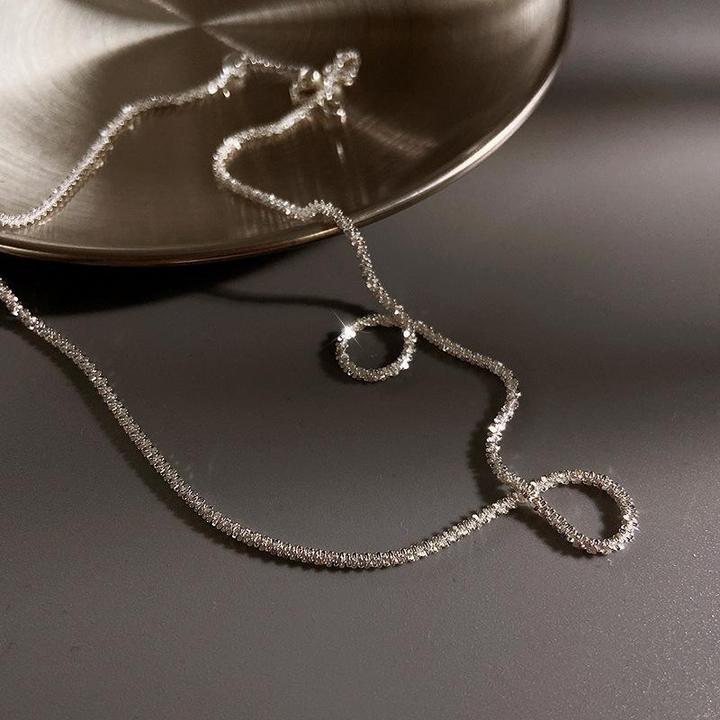 Starry Light Necklace Silver Set