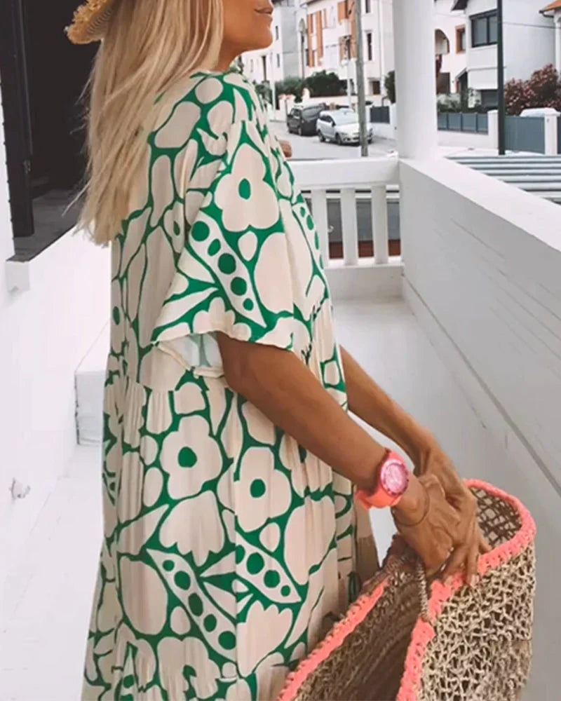 Christina | Lightweight V-Neck Summer Dress