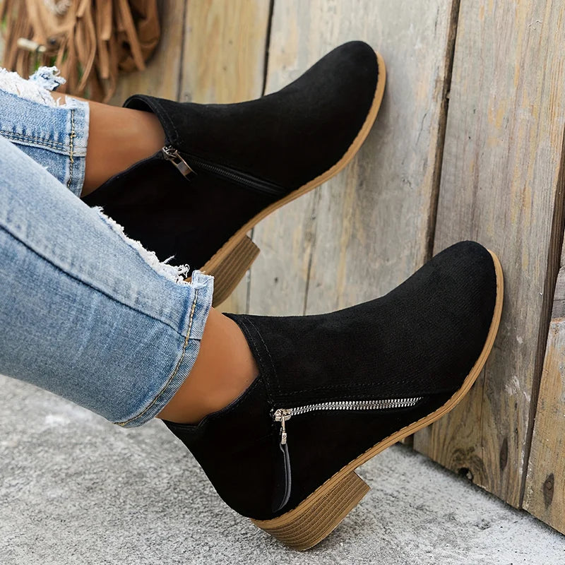 Azeya - Premium Leather Orthopedic Boots