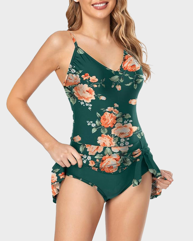 Maclair & Co. - Women's Tummy Control Slim Fit One Piece Swimsuit