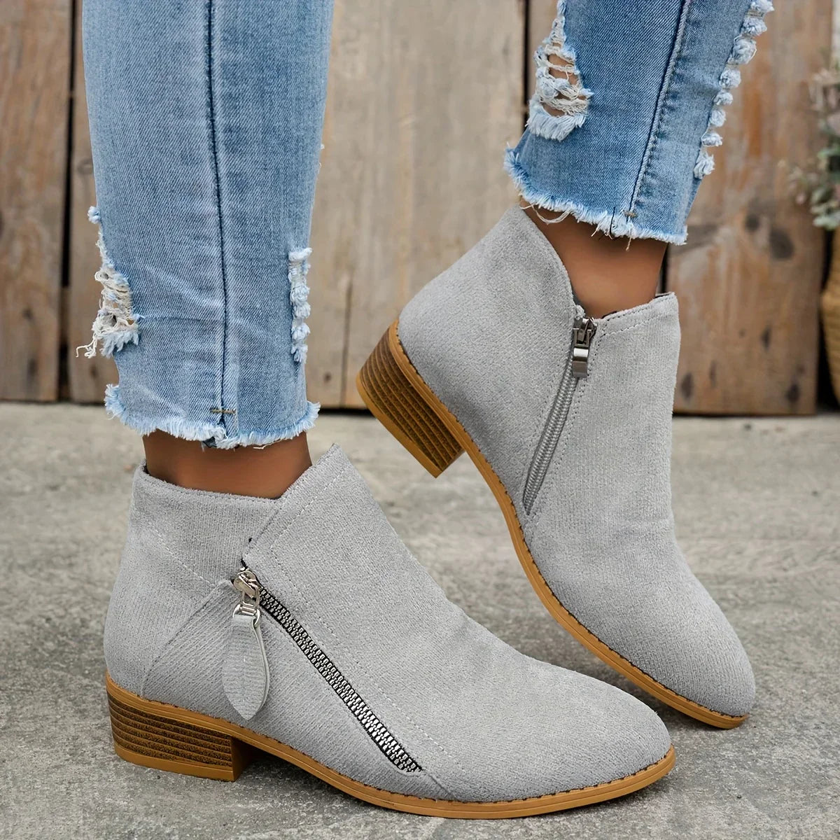 Azeya - Premium Leather Orthopedic Boots