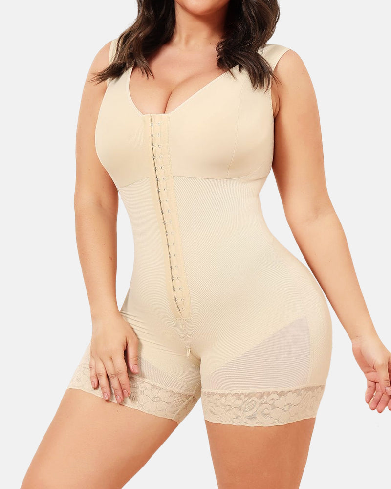 Double Compression Colombian Postpartum Full Body Faja - Medical-Grade