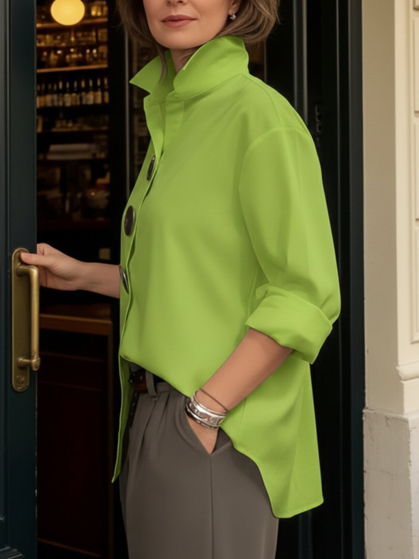 Georgina | Cotton-Linen Blouse