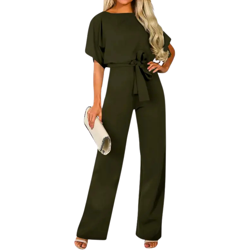 AMANDA™ – Sophisticated Batwing Sleeve Jumpsuit
