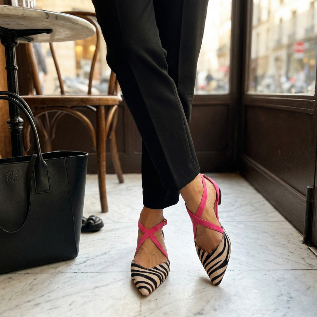 Fern - Ballet Flats with Straps