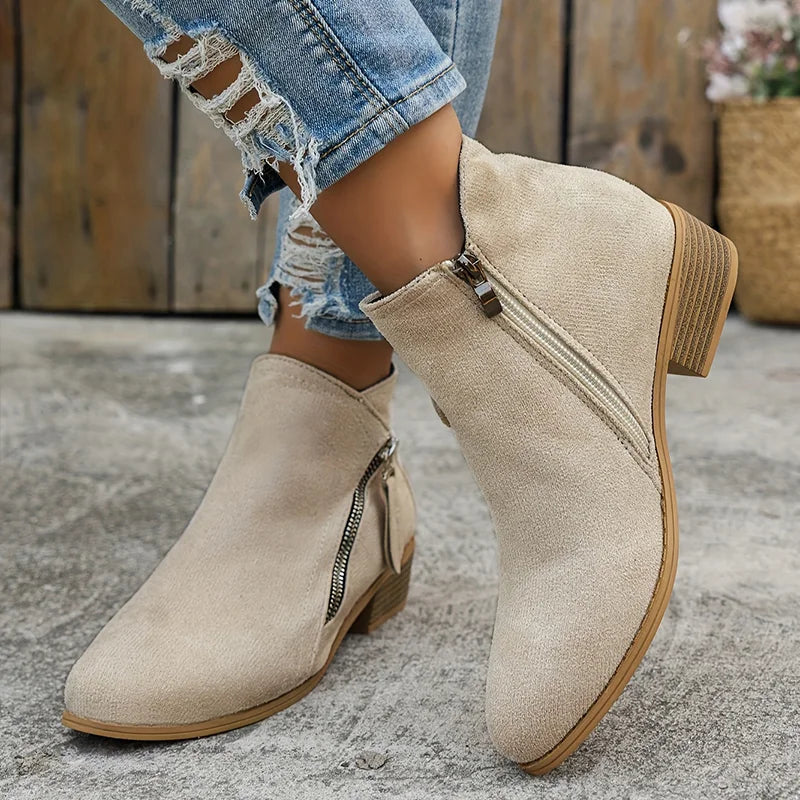 Azeya - Premium Leather Orthopedic Boots