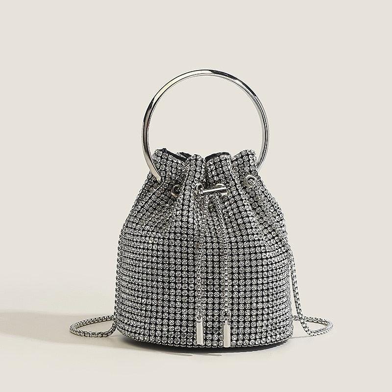 Rhinestone Ketting Clutch