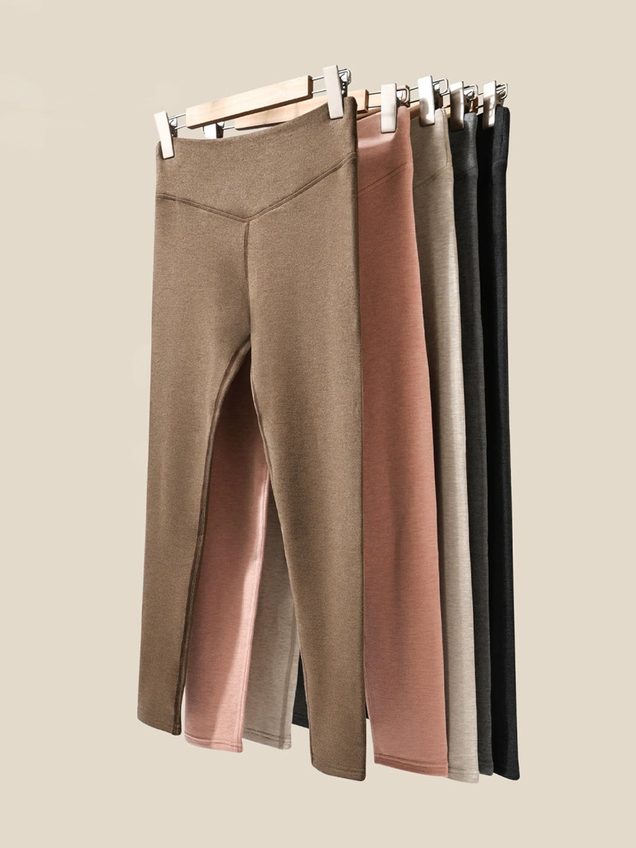 Cashmere & Silk Blend Invisible Thermal Leggings