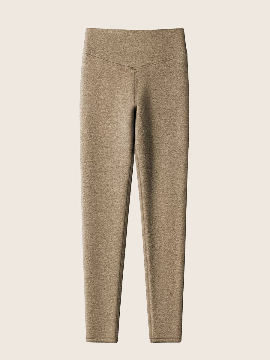 Cashmere & Silk Blend Invisible Thermal Leggings