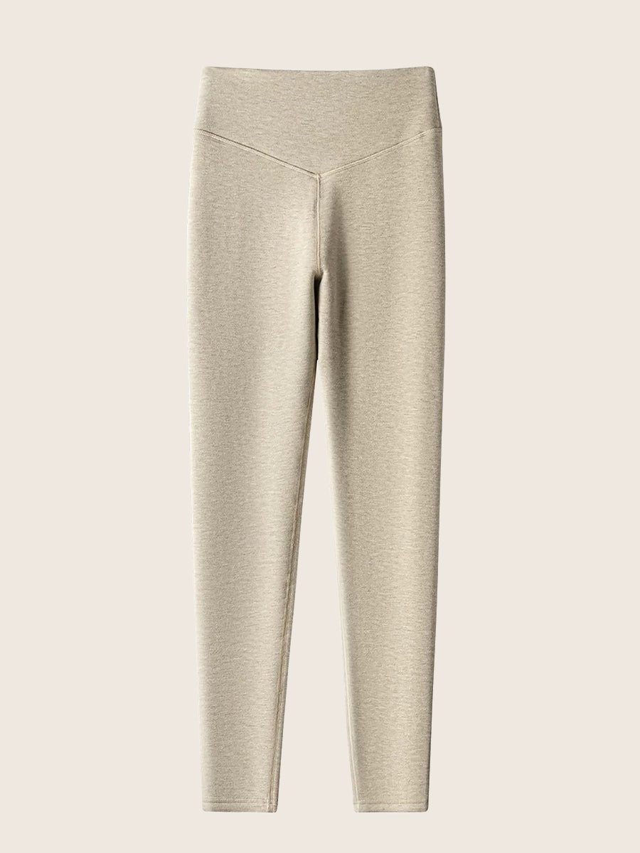 Cashmere & Silk Blend Invisible Thermal Leggings