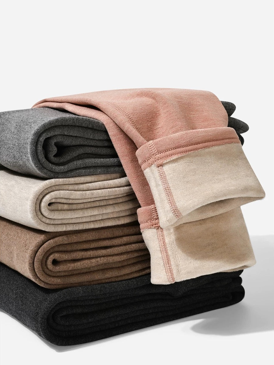 Cashmere & Silk Blend Invisible Thermal Leggings