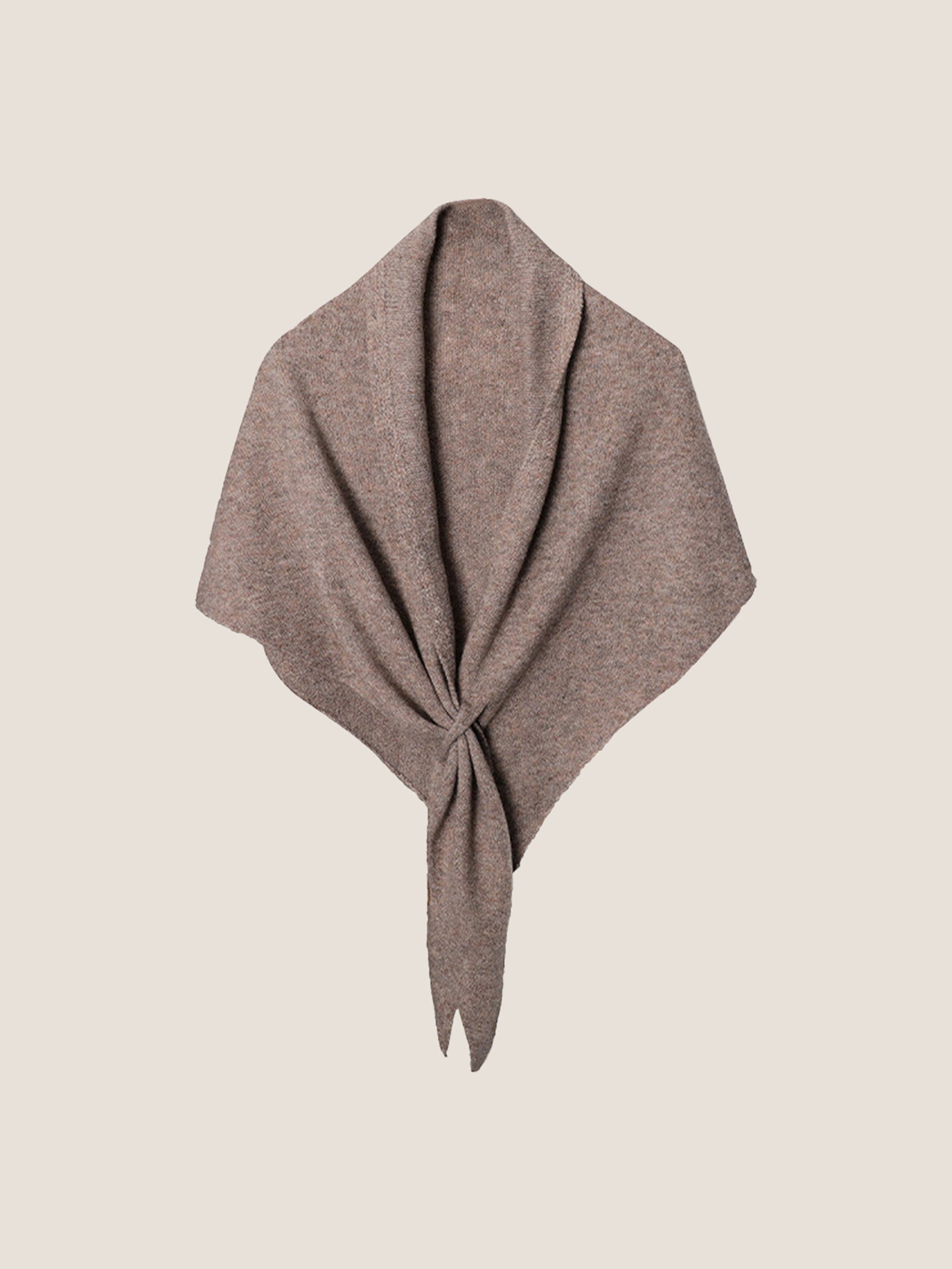 Cashmere-Wool Blend Cross-Style Shawl Scarf
