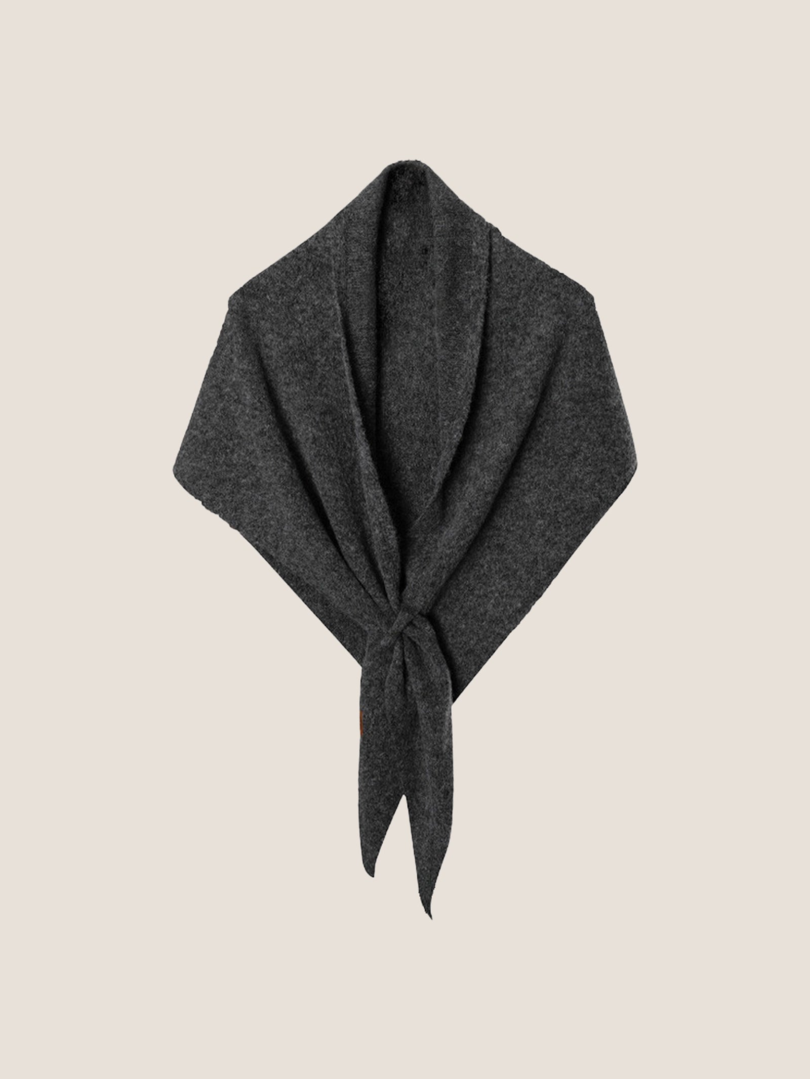 Cashmere-Wool Blend Cross-Style Shawl Scarf