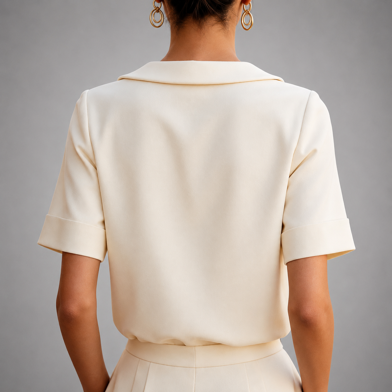 Camille Round Neck Blouse