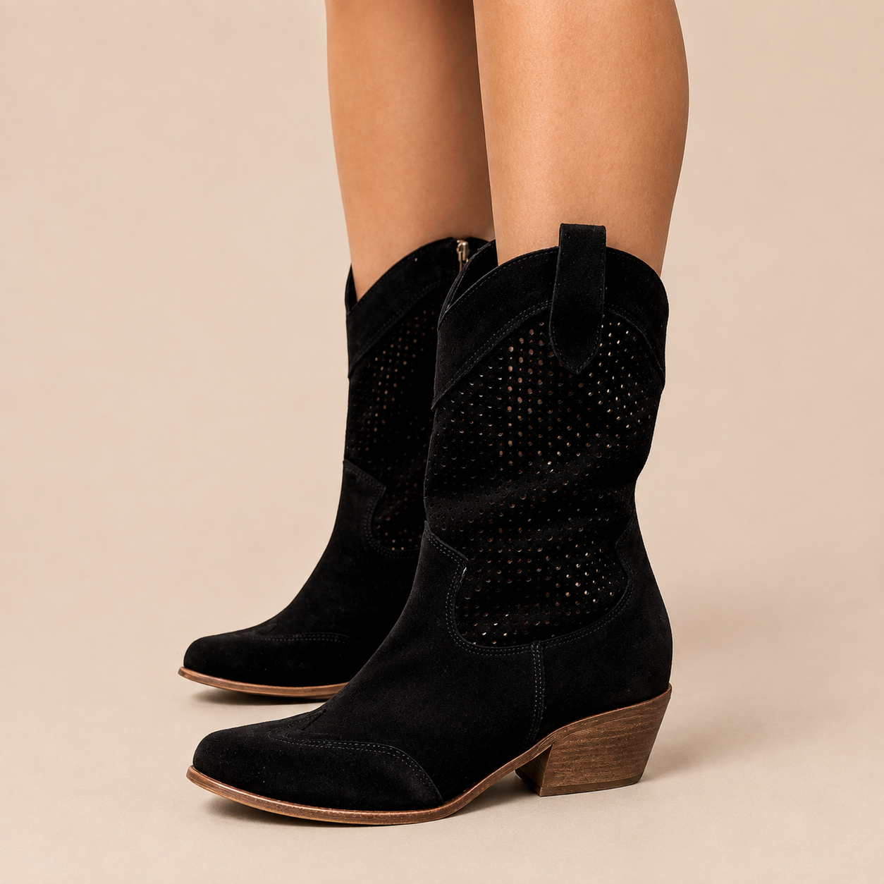 Rachel Orthopedic Western Boots