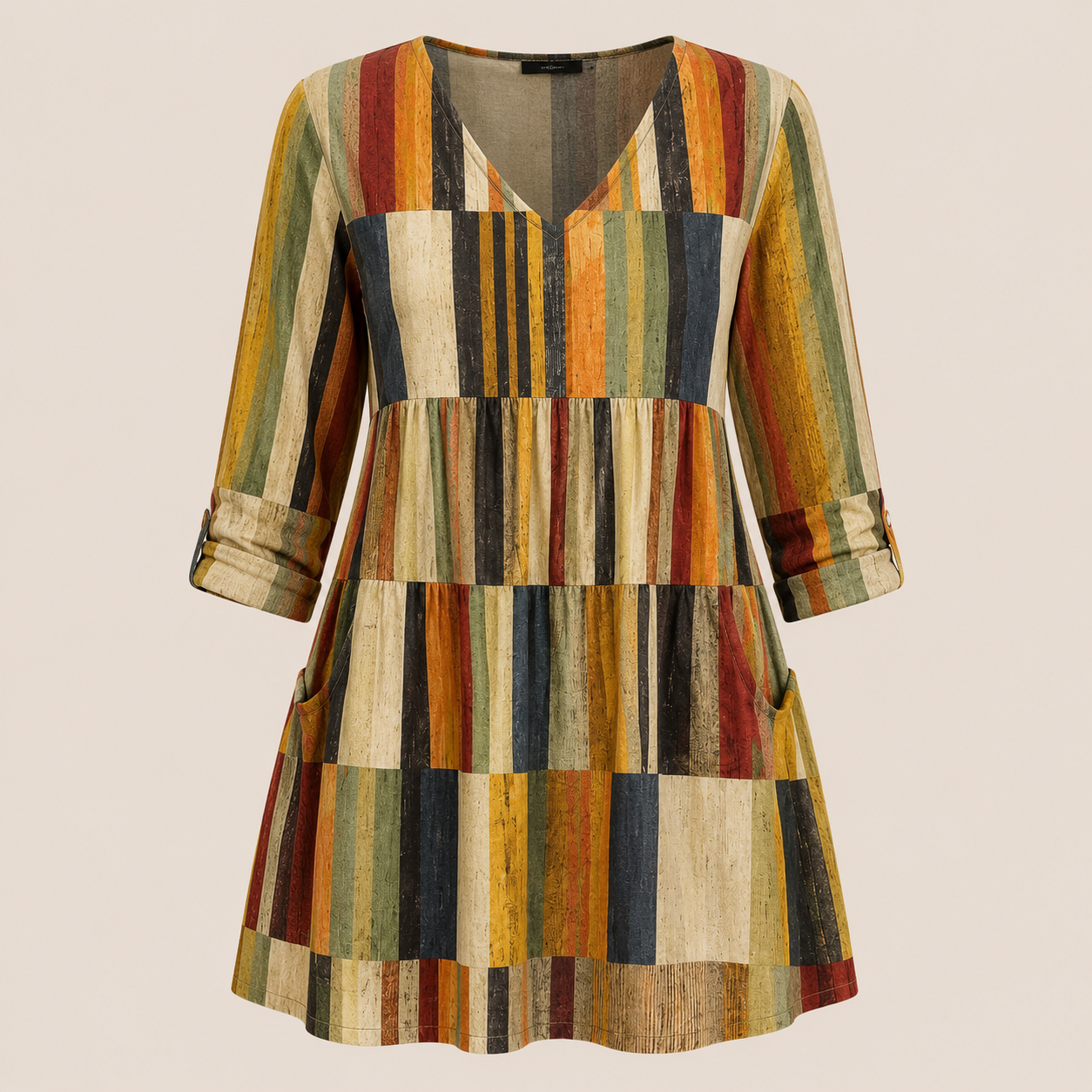 Chloe | Long Blouse with V-Neck