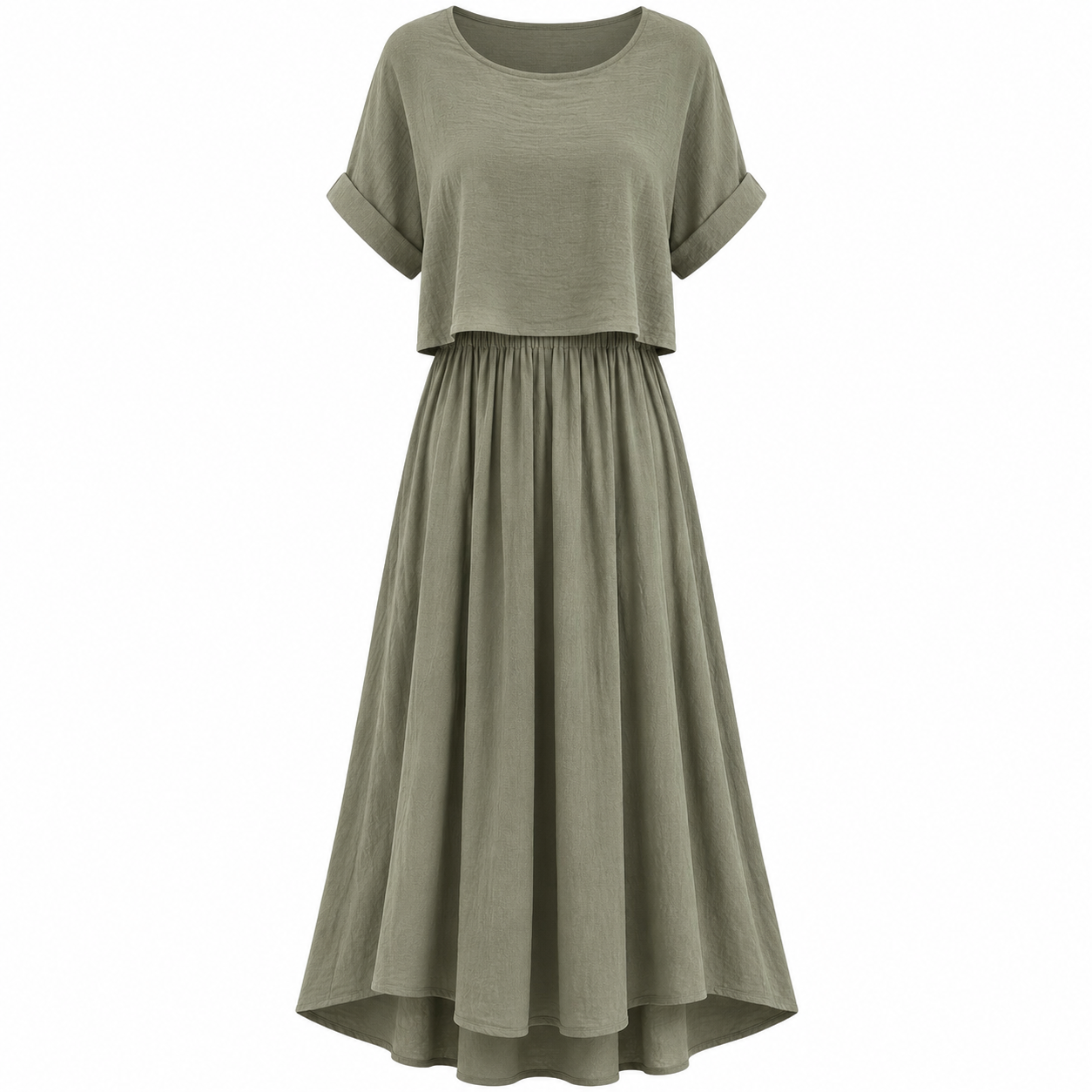 Morocco™ Cotton Linen Set with Layered Style / Two Pieces, Charm that Transcends Borders!