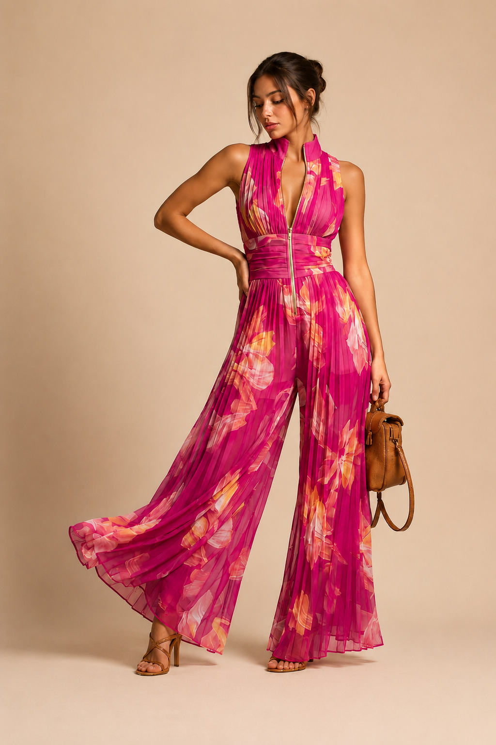 Zsófia Jumpsuit – Chiffon