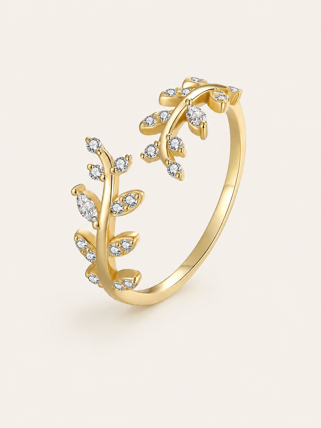 Kaelirisse | Bague en Zirconium Or 18 carats