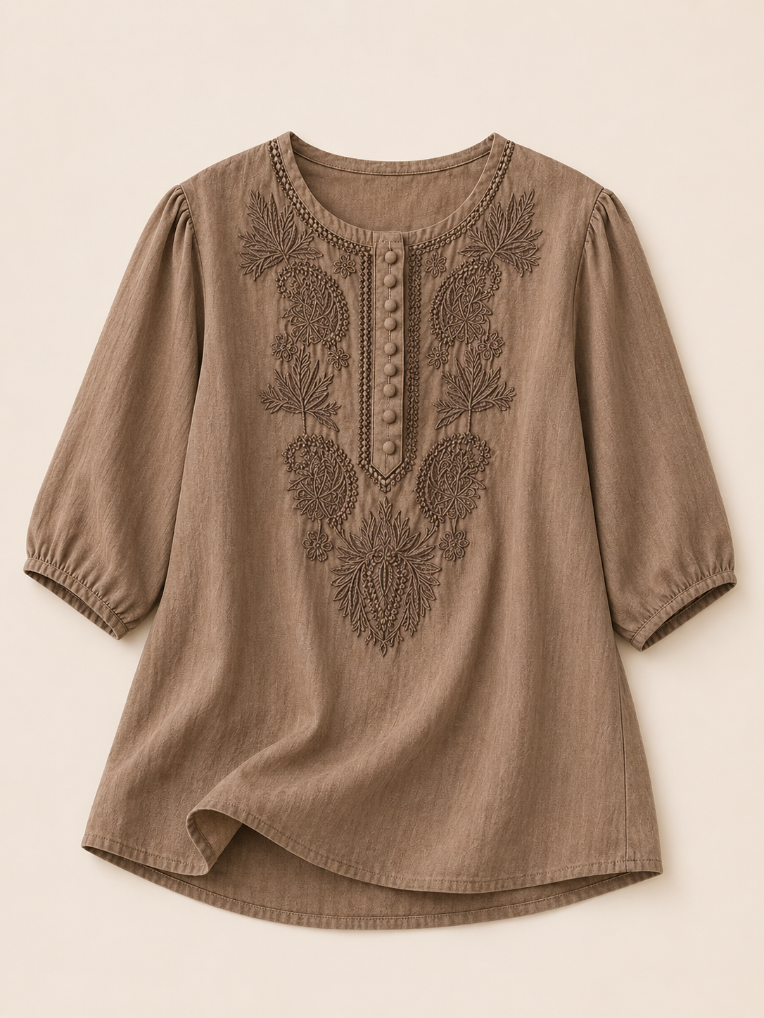 Verena Cotton Linen Blouse