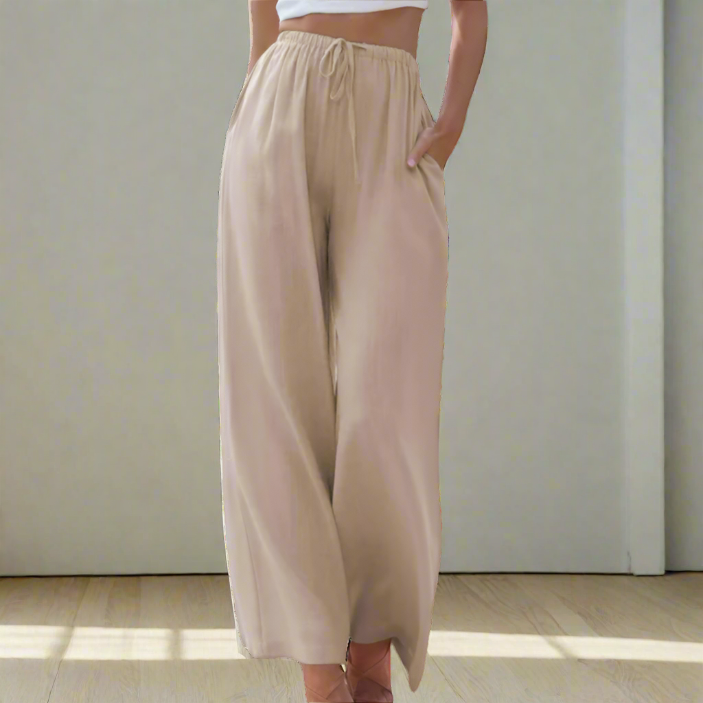 Lian | Wide-Leg Summer Trousers