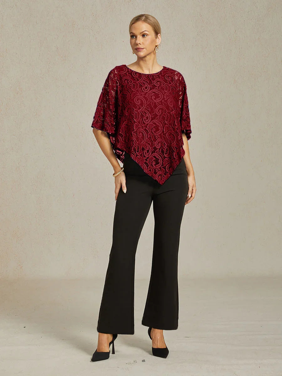 High-stretch Bootcut-broek met Slankmakende Pijpvorm, Mid-rise en Zakken