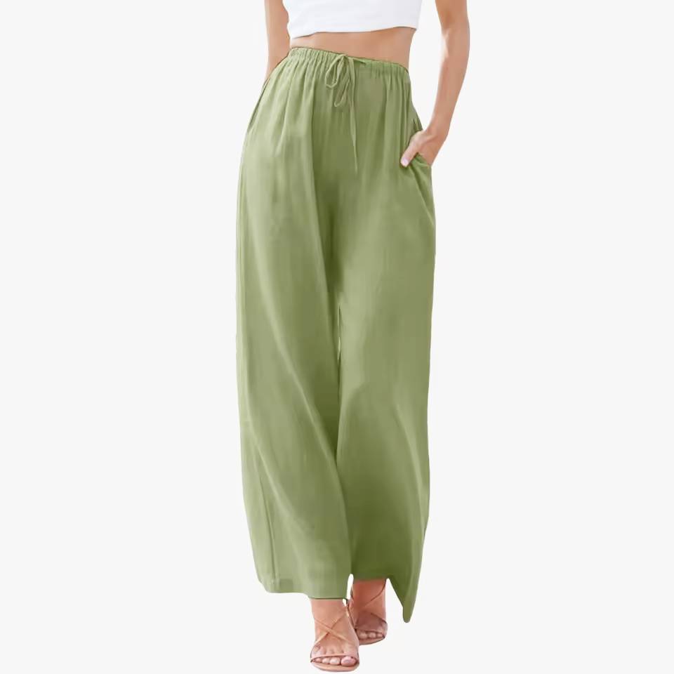 Lian | Wide-Leg Summer Trousers